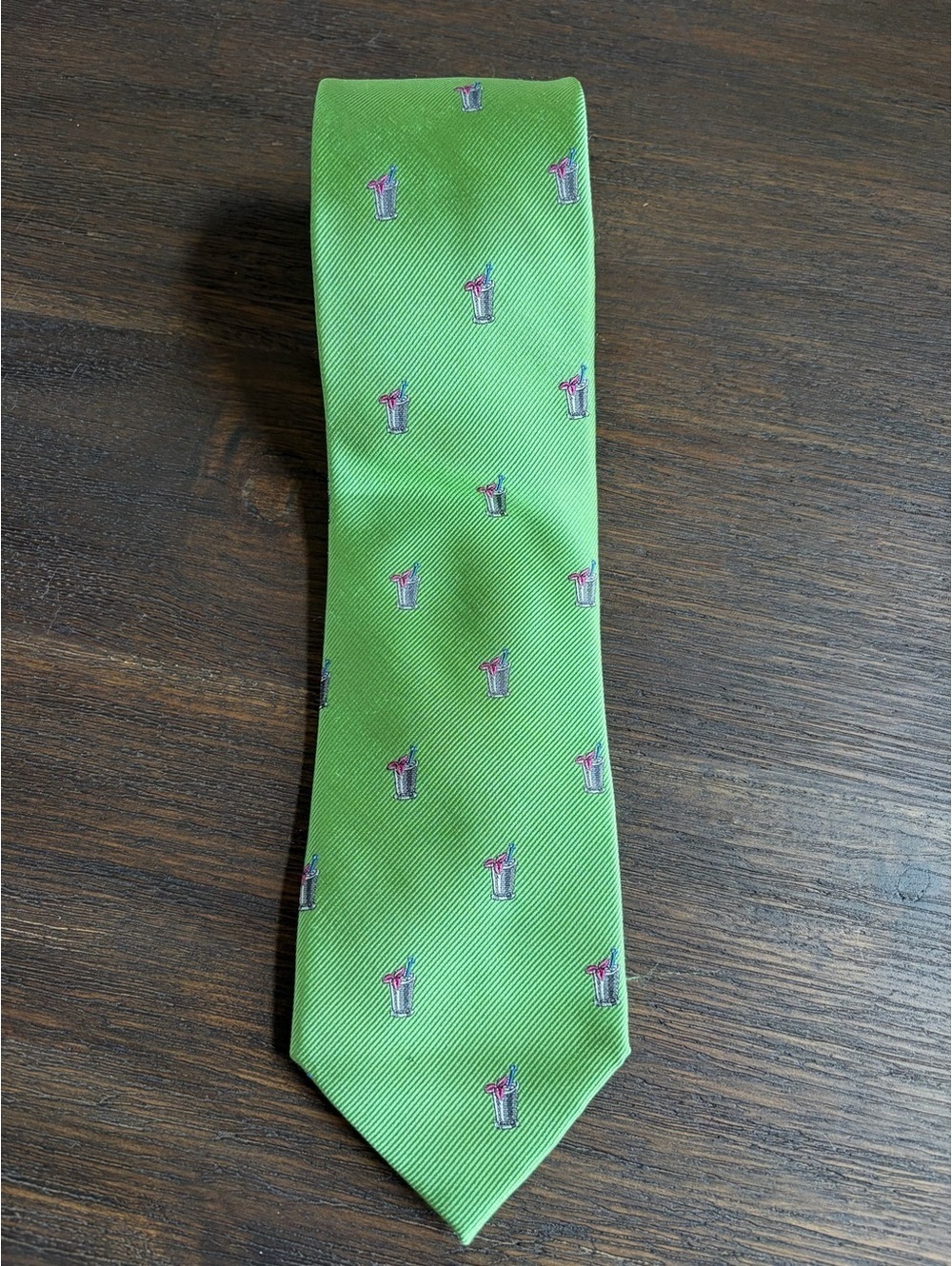 Tommy Hilfiger Derby Cocktail Necktie Silk Novelty Office